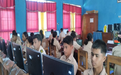 UJIAN SEKOLAH SELESAI APRESIASI TERBAIK BUAT PANITIA DAN PESERTA DIDIK